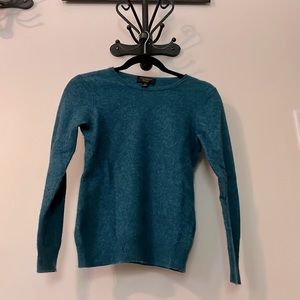 Teal Cashmere sweater